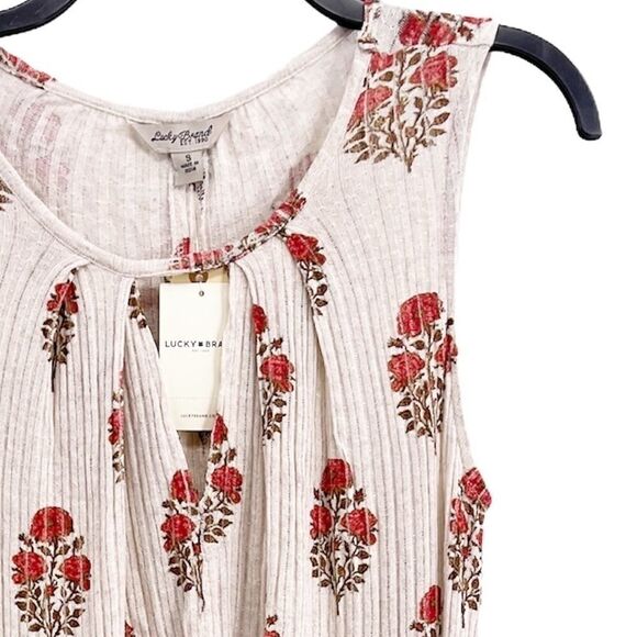Lucky brand woodblock tunic top - Picture 2 of 5